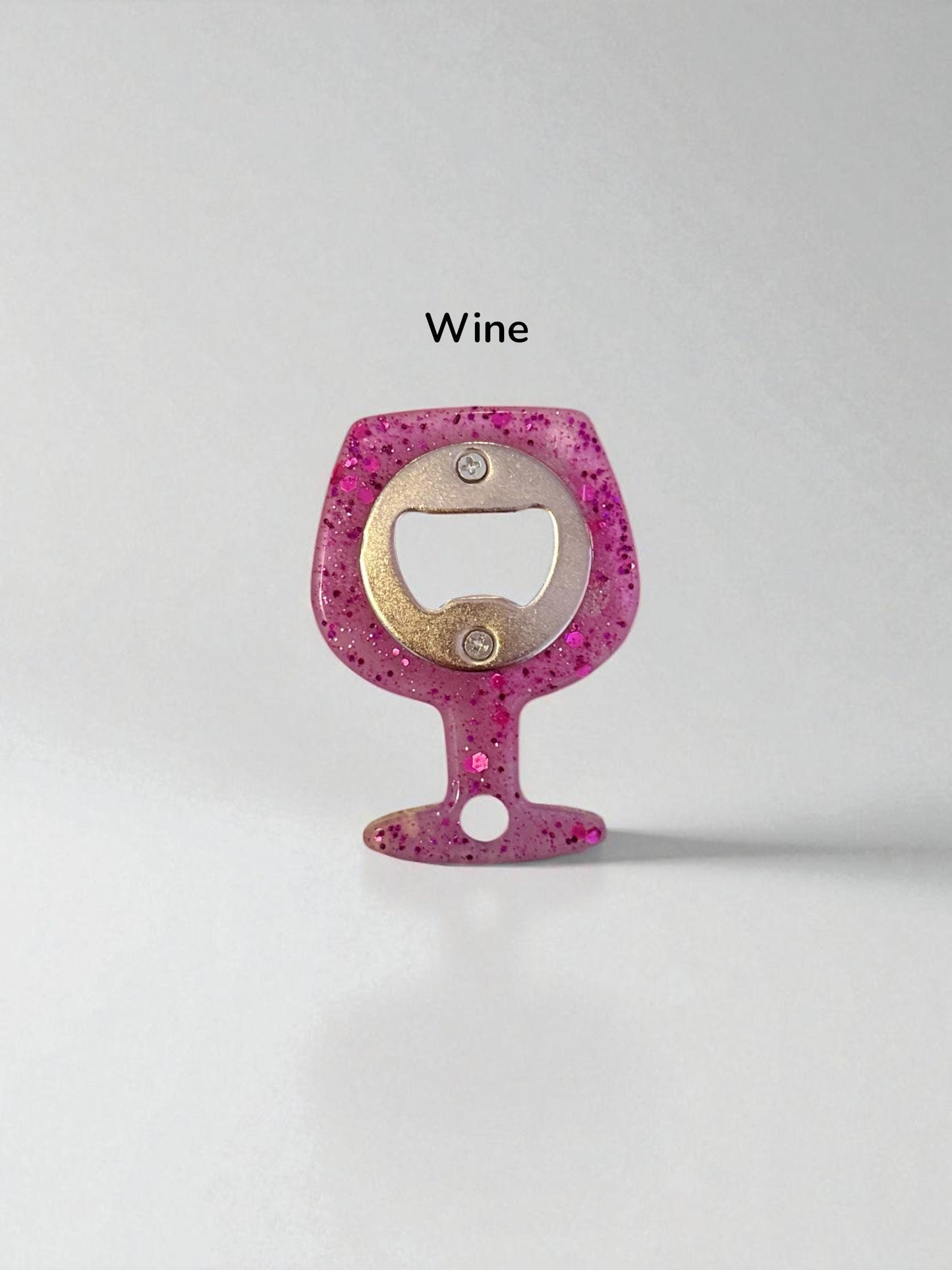 Handmade Resin Bottle Opener – Unique Blue Opener in 3 Fun Shapes