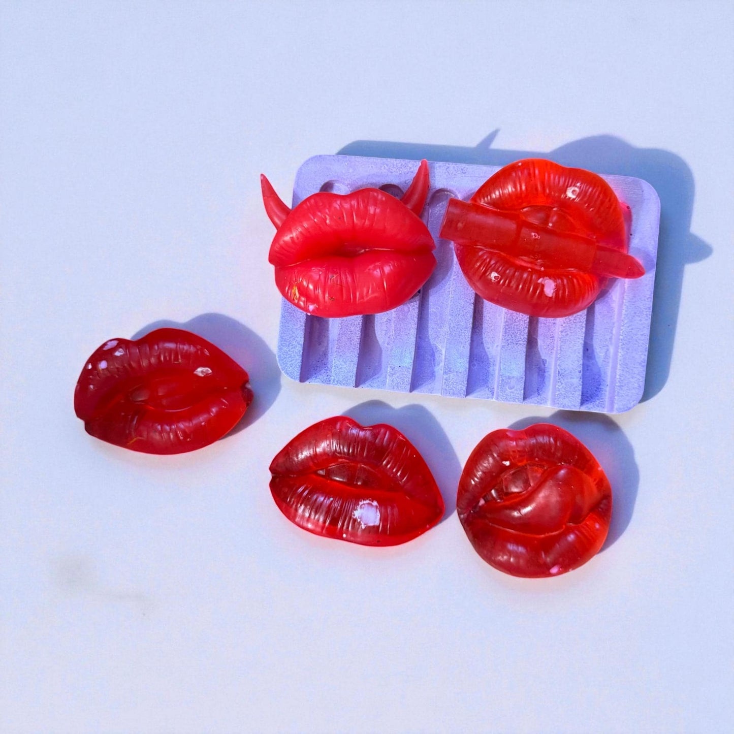 Custom Lip Soap Set (Bundle of 5) – Choose Your Colors & Scents