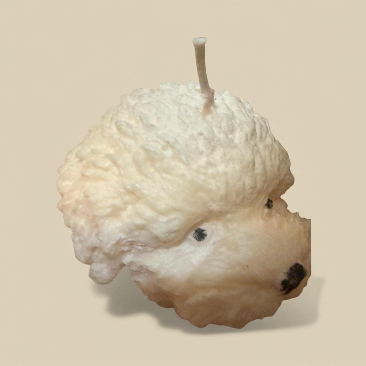 Handmade Realistic Dog Face Soy Wax Candle, Dog Lover Gift