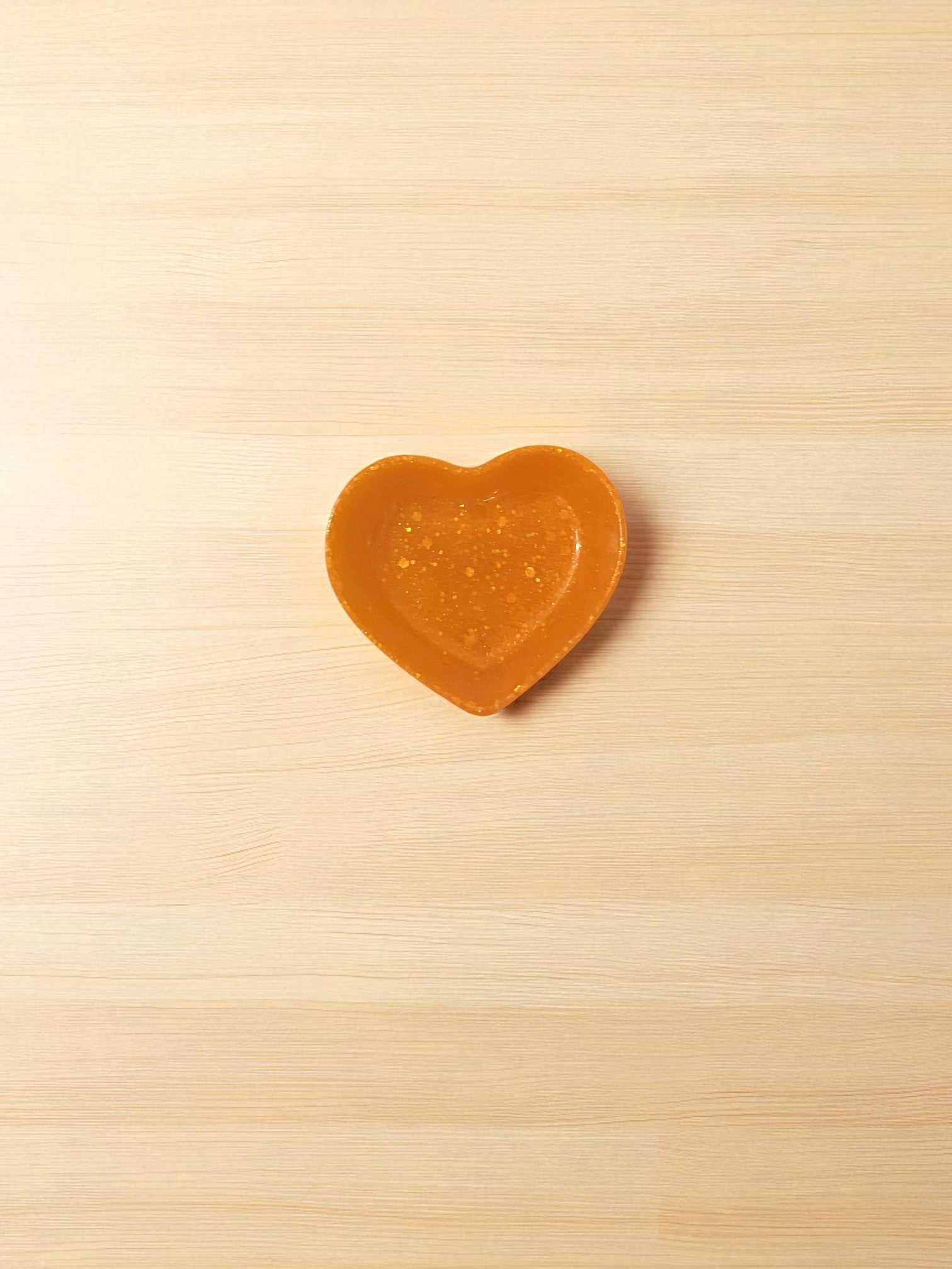 Handmade Heart-Shaped Resin Trinket Dishes – Glittery Jewelry Holder, Ring Dish, Gift for Her