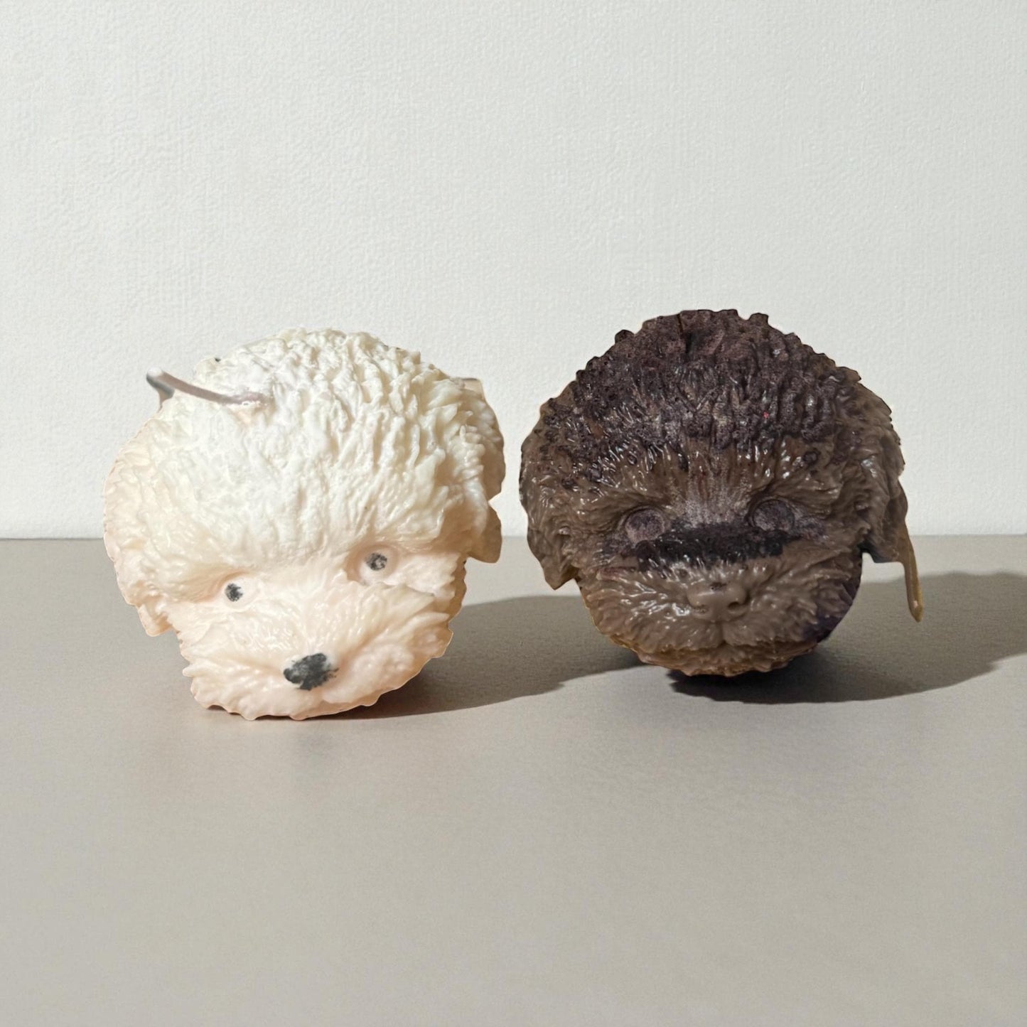 Handmade Realistic Dog Face Soy Wax Candle, Dog Lover Gift